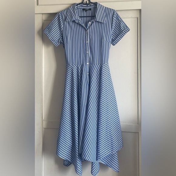 Ivy + Blu Striped Dress. Pre-Owned. - Picture 5 of 9